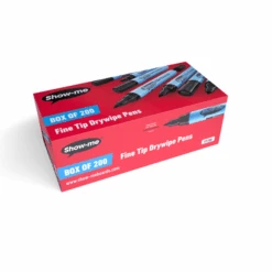 Show-me Drywipe Pen - Fine Tip Black - Pack Of 200 -Organized Desk Outlet Store 1433956 PT01 Xyu wrmHCU