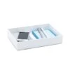 White Medium Accessory Tray