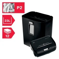 Rexel Promax Qs 12-23 S Paper Shredder - Each -Organized Desk Outlet Store 2104584 01 XkrKAhbQc0