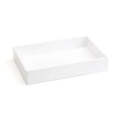 White Medium Accessory Tray -Organized Desk Outlet Store 5.39.142.1 1.3 a