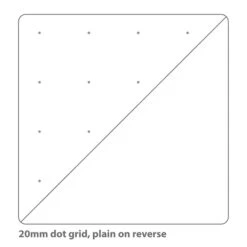 Rhino A1 Dotted Flipchart Pad - Pack Of 5 -Organized Desk Outlet Store DLS20 B 20mm20dot20grid20plain20on20reverse20RULING20GUIDE ftULjevOdU