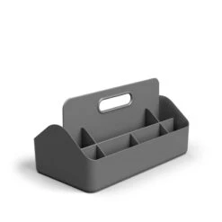 Dark Gray Organizer Caddy -Organized Desk Outlet Store Dark20Gray Organizer Caddy PDP 01