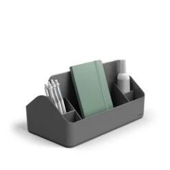 Dark Gray Organizer Caddy -Organized Desk Outlet Store Dark20Gray Organizer Caddy PDP 06