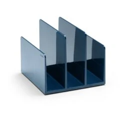 Slate Blue Fin File Sorter -Organized Desk Outlet Store Fin File Sorter Slate PDP 01 lpr