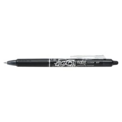 Pilot FriXion Clicker Rollerball Pen - Black - Pack Of 12