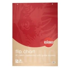 Rhino A1 Feint Grid Flipchart Pad - Pack Of 10