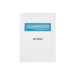 Classmates Laminating Pouches 250 Micron A4 Matt - Box Of 100