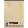 Tinted Refill Pads, 50 Sheets, Cream - Pack Of 6