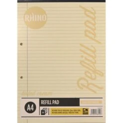 Tinted Refill Pads, 50 Sheets, Cream - Pack Of 6