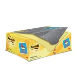 Post-it® Notes - Canary Yellow - 76 X 127mm - Pack Of 16 + 4 FREE
