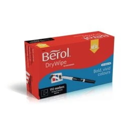 Berol® Whiteboard Marker Pens Black, Fine Tip - Pack Of 192