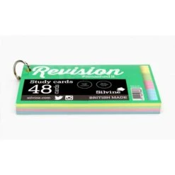 Silvine Luxpad Study Cards - 126 X 76mm (48 Cards Per Pack) - Pack Of 20 -Organized Desk Outlet Store HE1794381 1425378 GLS OFF I04