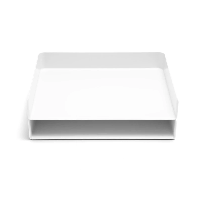White Landscape Letter Tray 3 White Landscape Letter Tray - Image 3