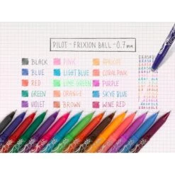 Pilot FriXion Erasable Rollerball Pen - Blue - Pack Of 12 -Organized Desk Outlet Store Lifestyle 15 xSiPWOZkUU