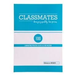 Classmates Laminating Pouches 200 Micron A3 Gloss - Box Of 100