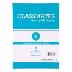 Classmates Laminating Pouches 250 Micron A3 Gloss - Box Of 100