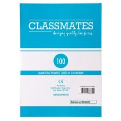 Classmates Laminating Pouches 350 Micron A3 Gloss - Box Of 100