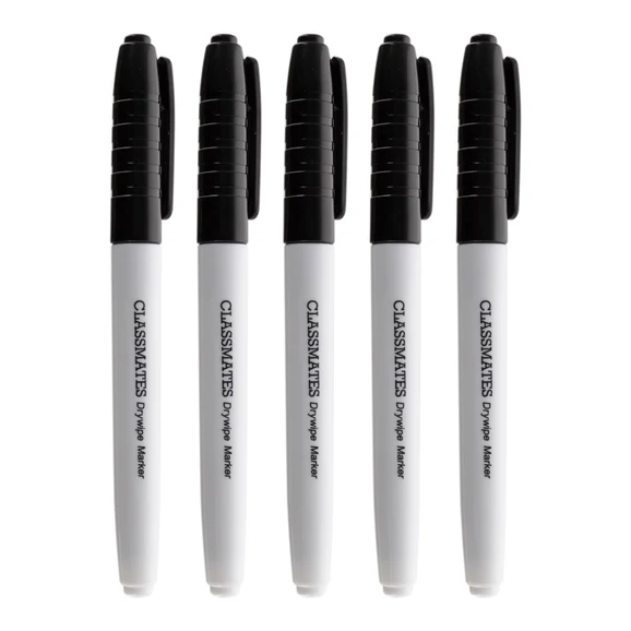 Classmates Whiteboard Marker Black, Bullet Tip - Pack Of 200 1 Classmates Whiteboard Marker Black, Bullet Tip - Pack Of 200
