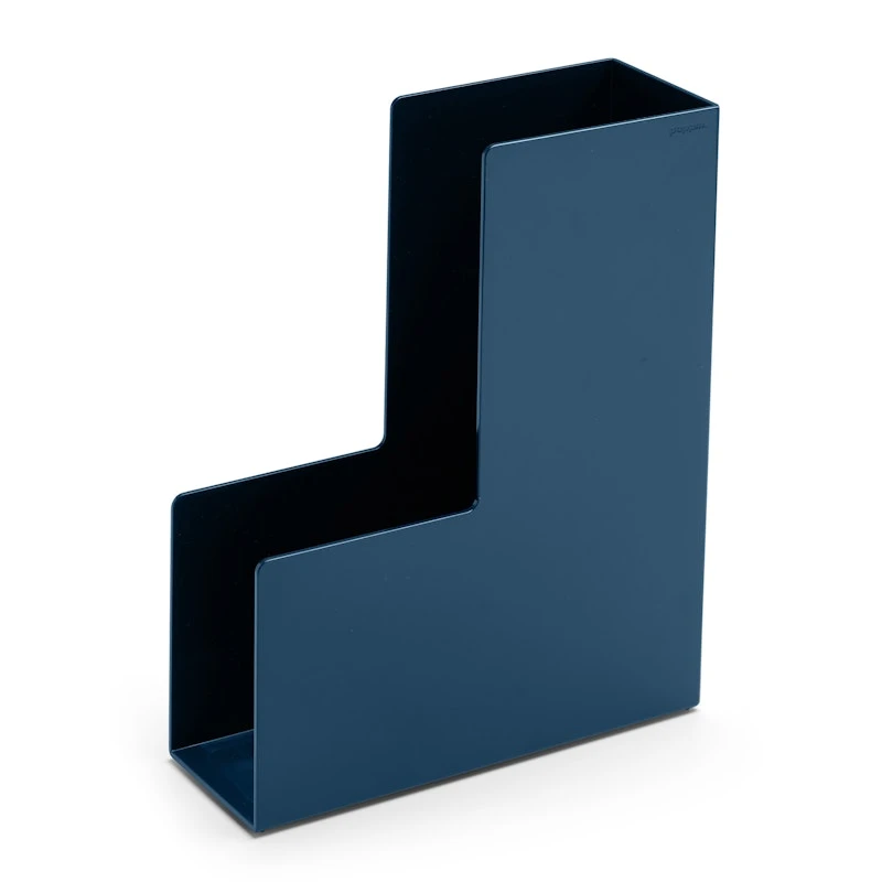 Slate Blue Magazine File Box 3 Slate Blue Magazine File Box - Image 3