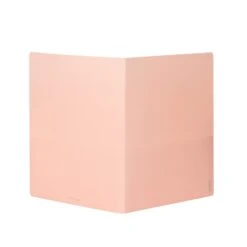 Blush + Light Gray 2-Pocket Poly Folder -Organized Desk Outlet Store Poppin Blush Gray 2 Pocket Poly Folder PDP 02 lpr