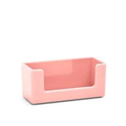 Blush Business Card Holder -Organized Desk Outlet Store Product CardHolder blush 3 lpr