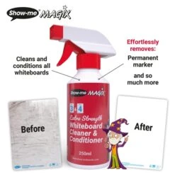 Show-me Whiteboard Cleaning Starter Set -Organized Desk Outlet Store WCC Annotated NtZzXoKhE