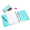Aqua 1" Pocket Binder