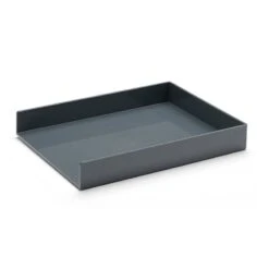 Dark Gray Single Letter Tray -Organized Desk Outlet Store pdp single letter tray 490 DARK GRAY MAIN UPDATED