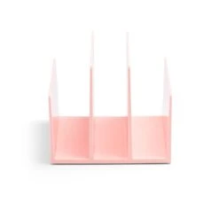 Blush Fin File Sorter -Organized Desk Outlet Store poppin blush fin file sorter alt 3