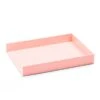 Blush Single Letter Tray