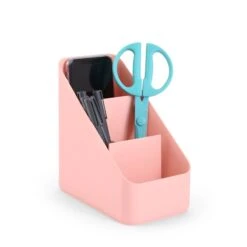 Blush Small Desk Organizer -Organized Desk Outlet Store poppin blush small desk organizer PDP 02