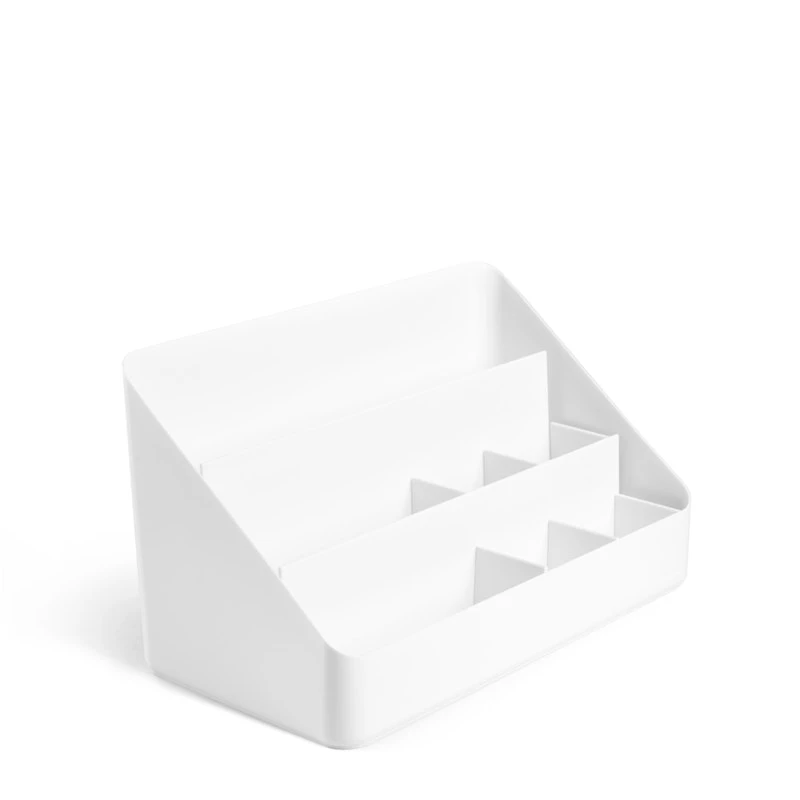 White Large Desk Organizer 1 White Large Desk Organizer