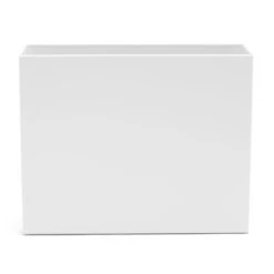White File Box -Organized Desk Outlet Store product desktop file box white 02 a