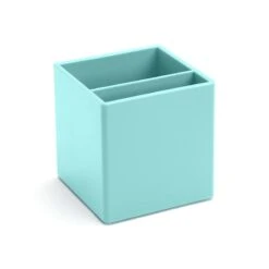 Aqua Pen Cup -Organized Desk Outlet Store product desktop pencup aqua 01 a.11.4