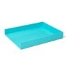 Aqua Single Letter Tray