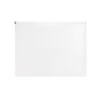 Clear Large Zip Folios, Set Of 3