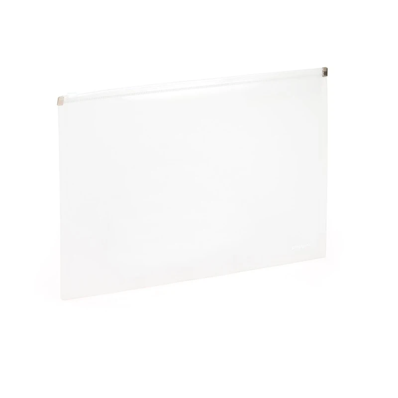 Clear Large Zip Folios, Set Of 3 2 Clear Large Zip Folios, Set Of 3 - Image 2